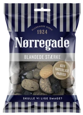Nørregade Blandede Stærke 100g