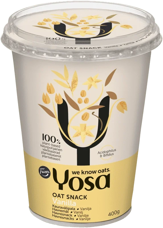 Yosa Havresnacks Vanilje 400g