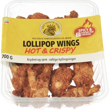 Dsh Lollipop Wings Hot & Crispy 700g