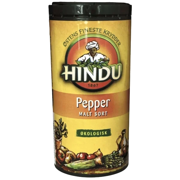 Pepper Sort m/Økologisk Boks Hindu