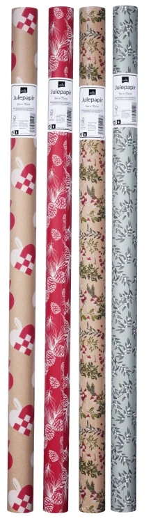 Julepapir Kraft 5mx70cm