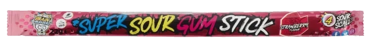 Sour Gum Stick 22g Brain Blasterz