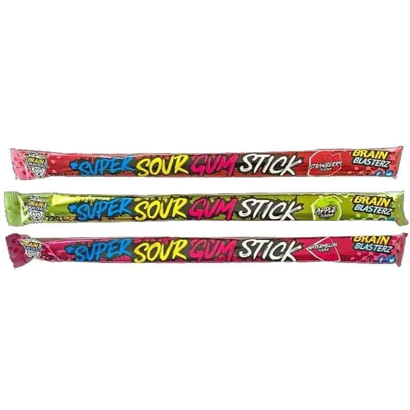 Sour Gum Stick 22g Brain Blasterz