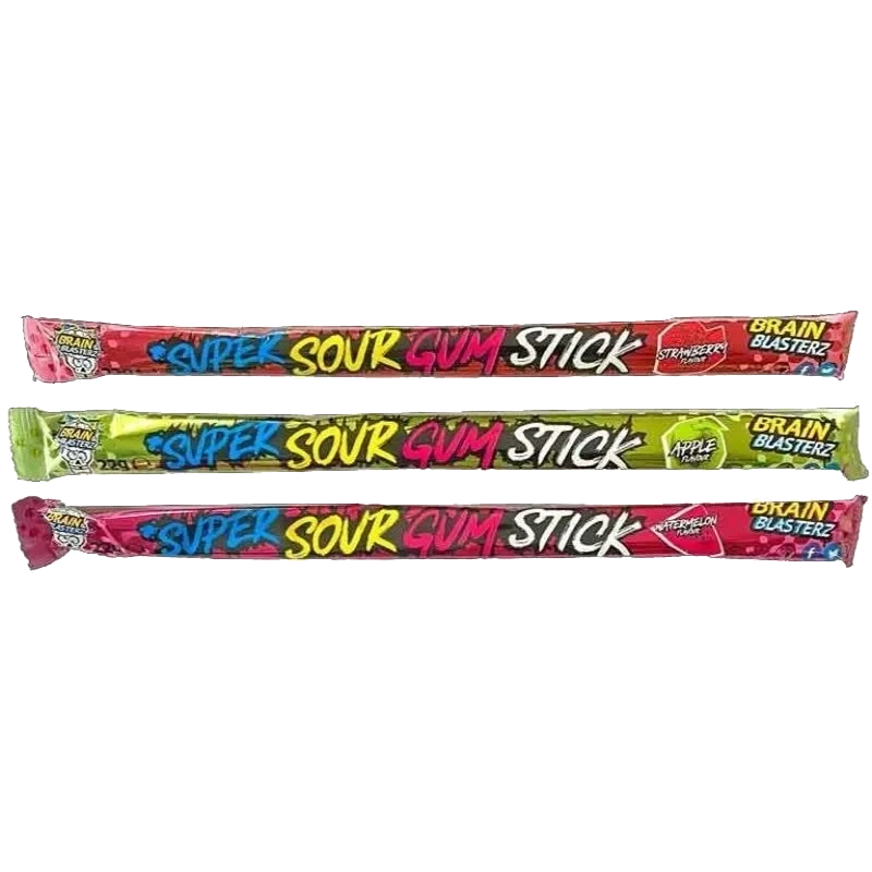 Sour Gum Stick 22g Brain Blasterz