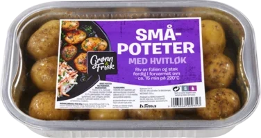 Småpoteter m/Hvitløk 350g Grønn&Frisk