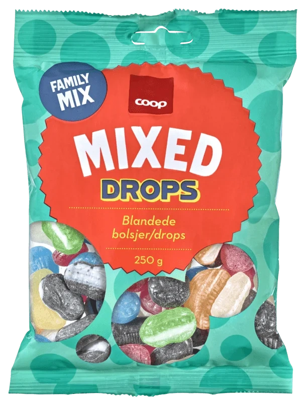 Coop Mixed Drops 250g