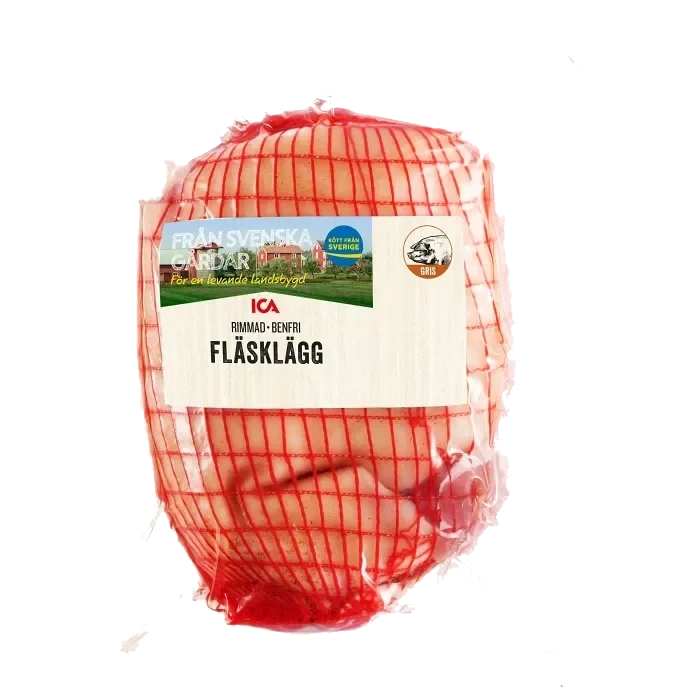 Fläsklägg Rimmad Benfri ca 900g ICA