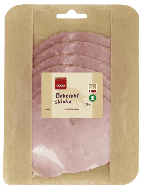 Coop Gourmet Bøkerøkt Skinke 100g