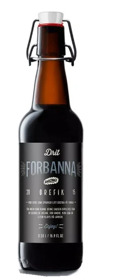 Drit Forbanna BBQ Saus Ørefik 0,5l