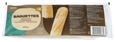 Plain Baguette, 2 Pack