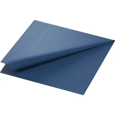Serviett 3l 40cm m.Blå 250x4stk