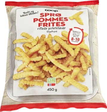 Coop Sprø Pommes Frites 450g
