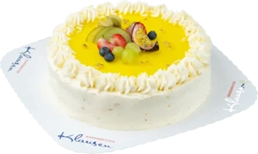 Pasjonsfruktkake Bakt u/Gluten 20 P Klausen