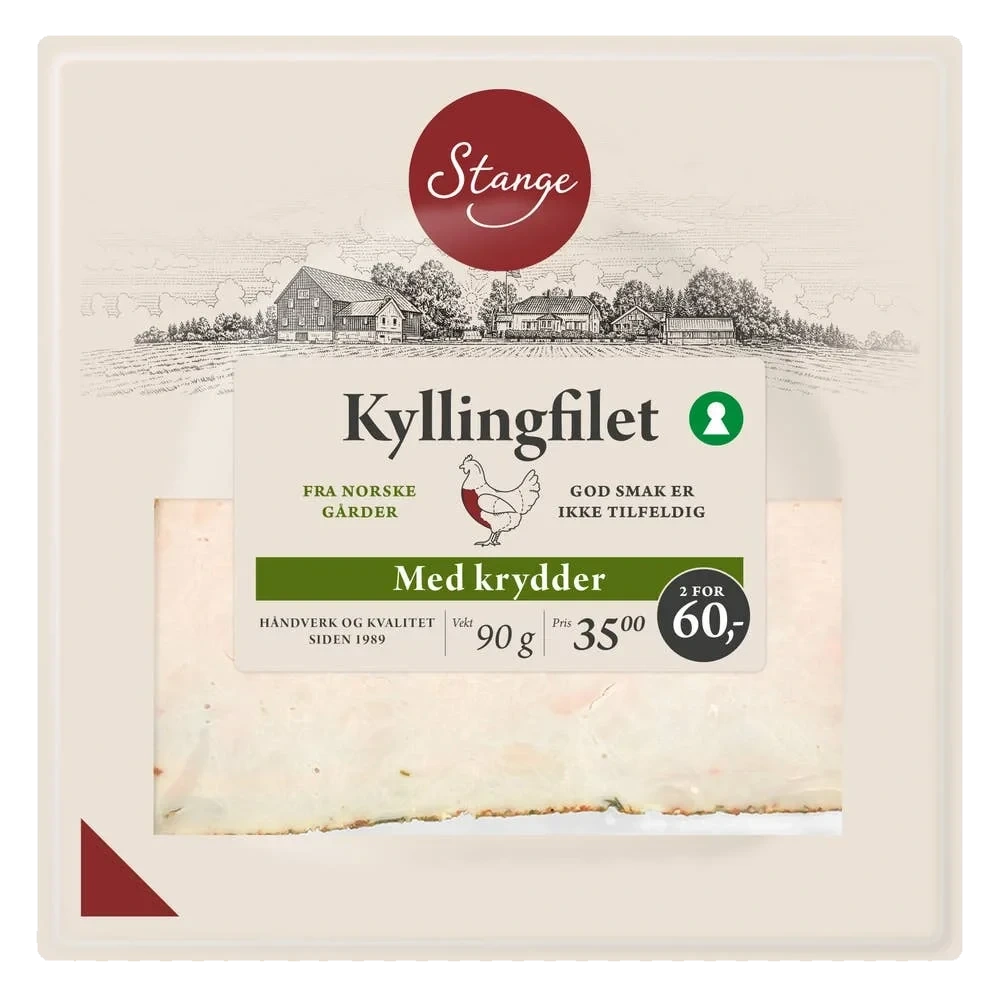 Krydderpålegg av kyllingfilet