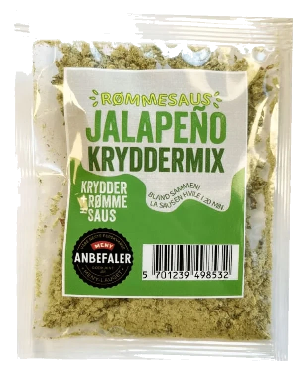 Kryddermix Jalapeno 20g Meny
