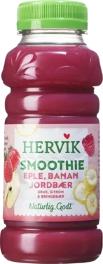 Hervik - Smoothie Røde Bær 250ml