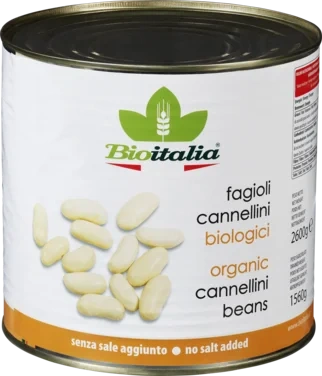 Bioitalia Cannelini Bønner 2600g Økologisk