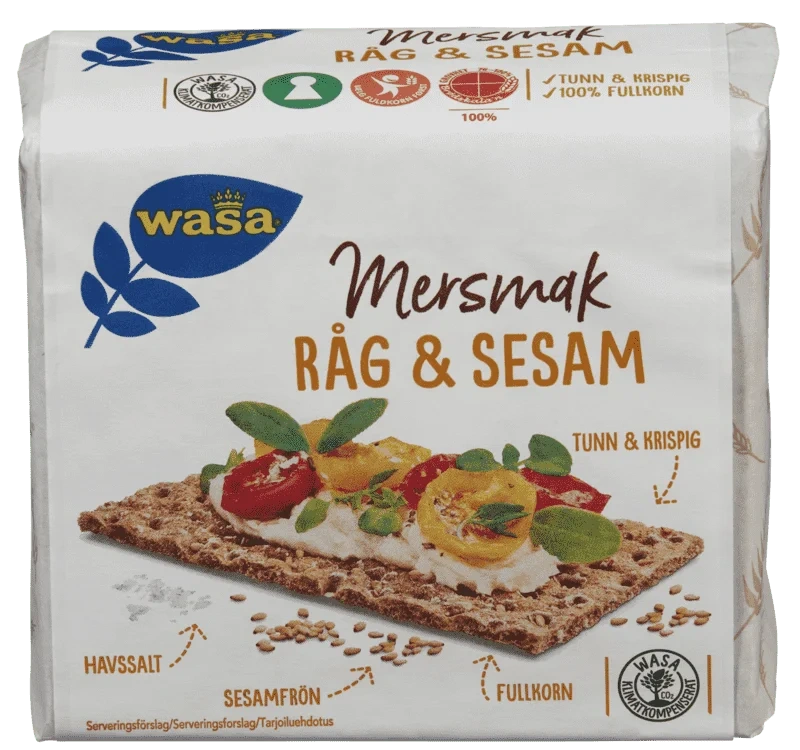 Wasa Mersmak Rug & Sesam 245g