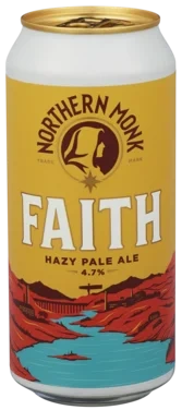 Northern Monk Faith Hazy Pale Ale 4,7% 44cl Ca