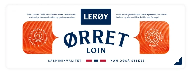 Ørret Loin Ca250g Lerøy