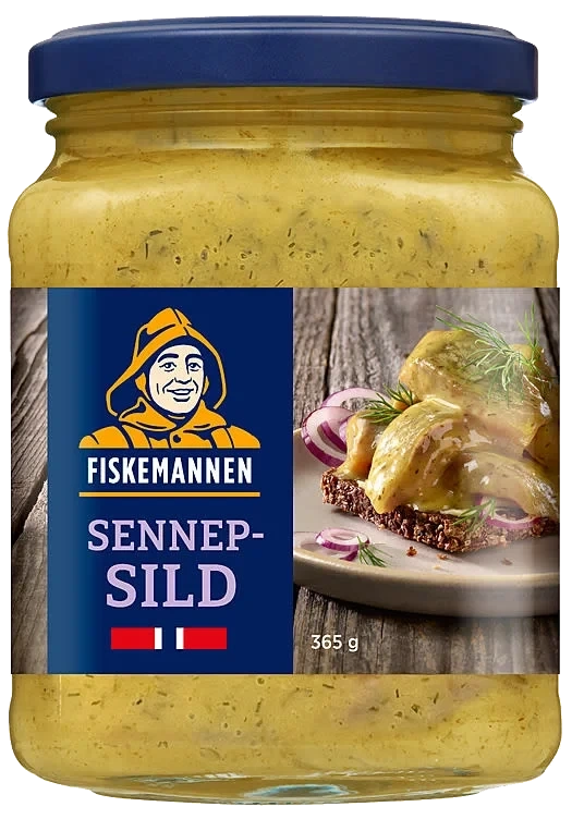 Sennepssild 365g Fiskemannen