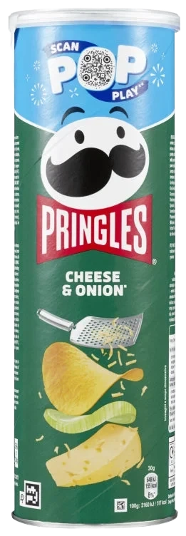 Pringles Cheese & Onion 165g