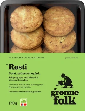 Røsti med potet og rotselleri