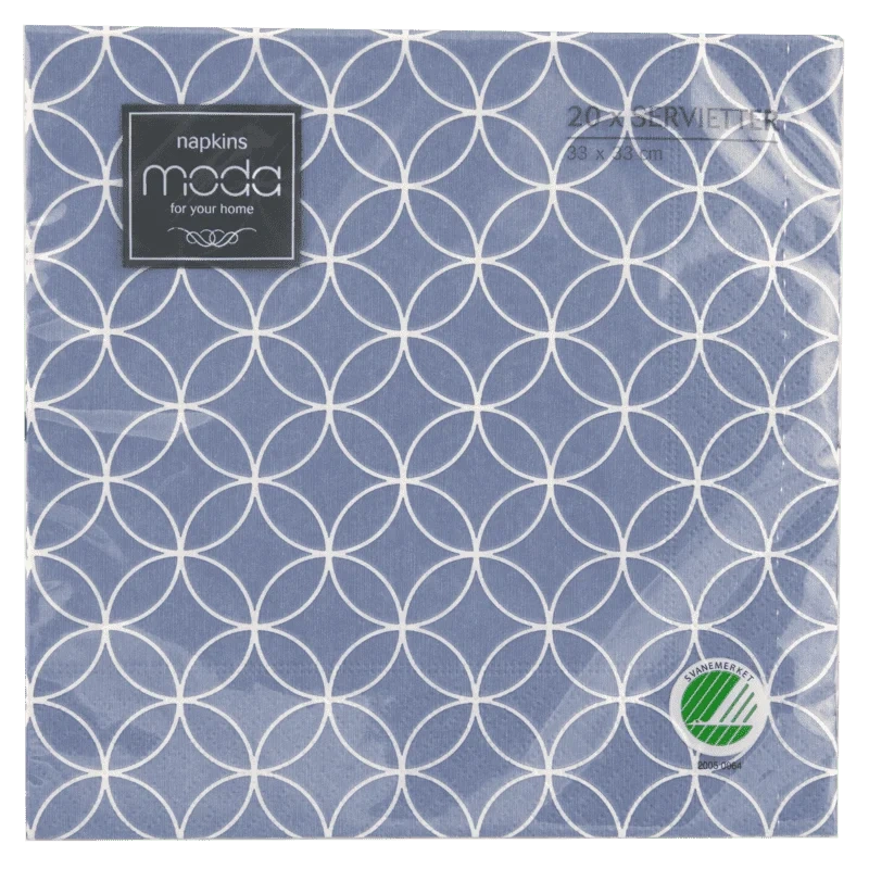 Moda Serviett Nele 33cm 20stk