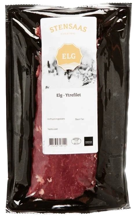 Elg Ytrefilet Ca1,3kg Stensaas