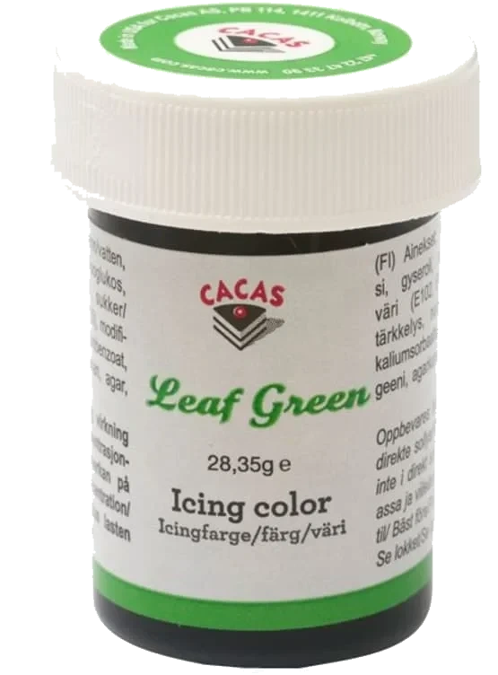 Icingfarge Bladgrønn 28g Cacas