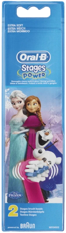 Oral-B Refill Tannbørste Kids Frozen 2pk
