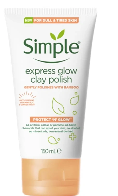 Simple Express Glow Clay Polish 150ml