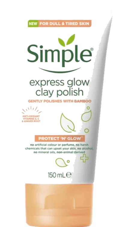 Simple Express Glow Clay Polish 150ml