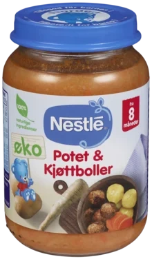 Potet & Kjøttboller 8m 190g