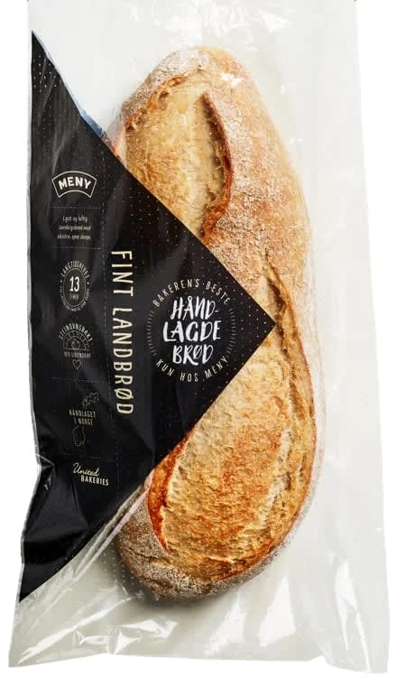 Fint Landbrød 700g Håndlagd United Bakeries