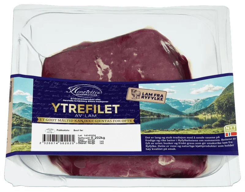 Henriettes Ytrefilet av Lam ca 250g