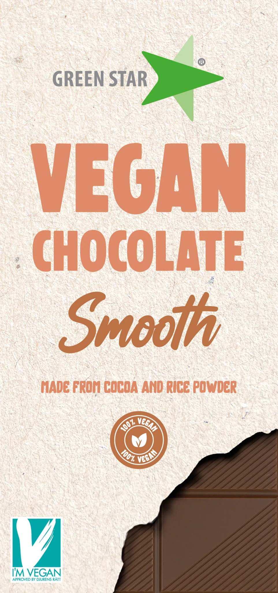 Chokladkaka Vegan Ljus