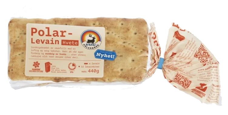 Polar Levain Hvete 440g Polarbrød