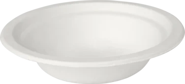 Tallerken Dyp Fiber 18cm Hvit