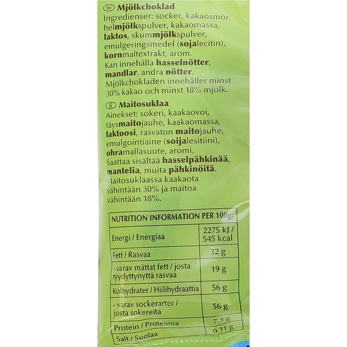 Påskägg Mjölkchoklad Mini