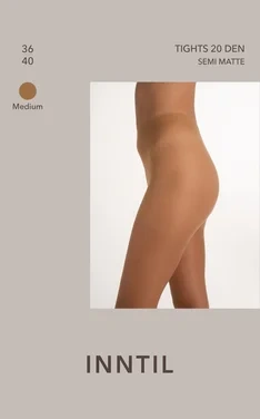 Tights, 20 Den, Medium, 36-40