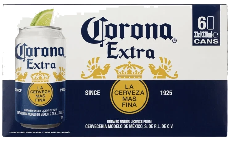 Corona Extra 0,33lx6 boks