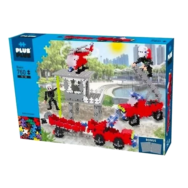 Fire & Rescue Byggesett - 750 brikker