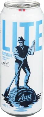 Aass Lite Krystall 0,5l boks