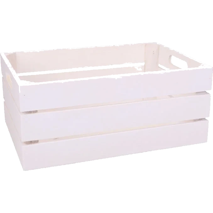 Träback Vit 24x16x10 cm