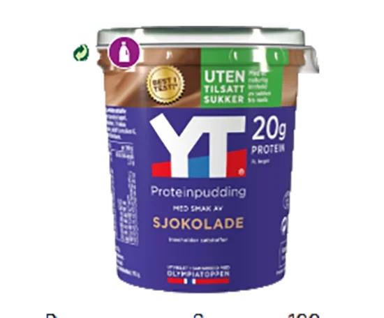 Yt Proteinpudding Sjokolade 190g