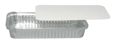 Lokk til Aluform Abena Cater-line 30,5x20,4cm Hvit Papp/aluminium