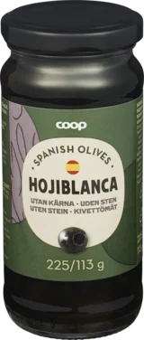 Black Pitted Hojiblanca Olives