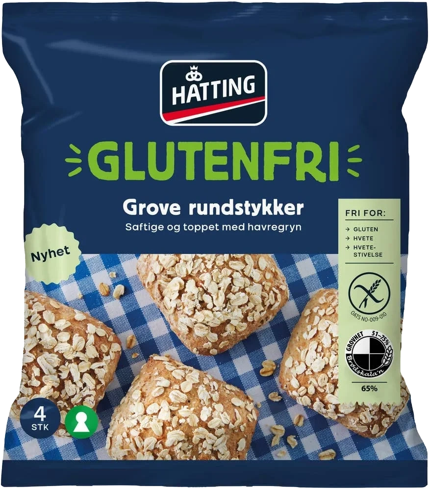 Glutenfri Grove Rundstykker