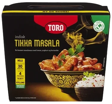 Toro Indisk Tikka Masala 500g